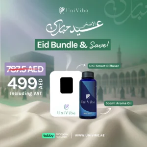 Eid Bundle – Uni-Smart Diffuser with 500ml Aroma Oil